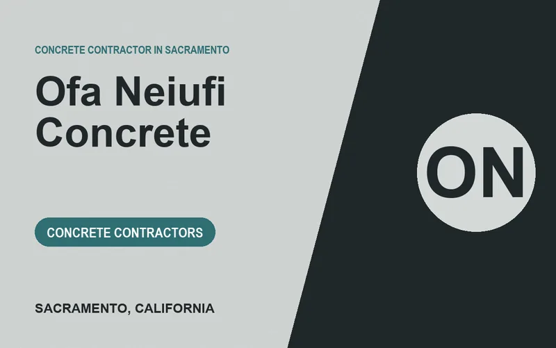 Ofa Neiufi Concrete in Sacramento, California