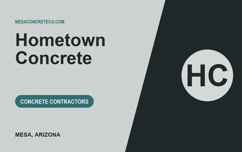 Hometown Concrete in Mesa, Arizona