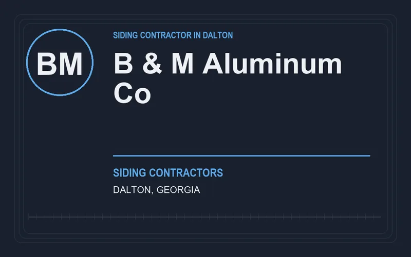 B & M Aluminum Co in Dalton, Georgia