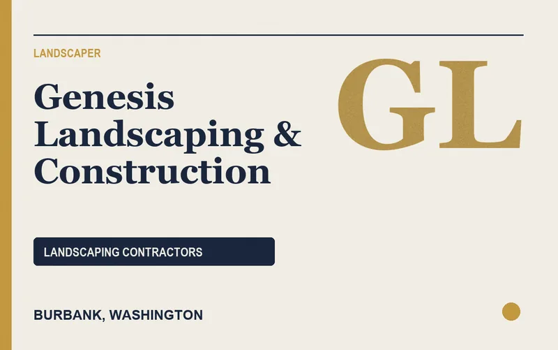 Genesis Landscaping & Construction in Burbank, Washington
