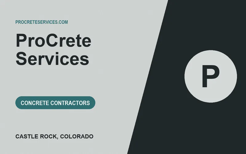 ProCrete Services in Castle Rock, Colorado