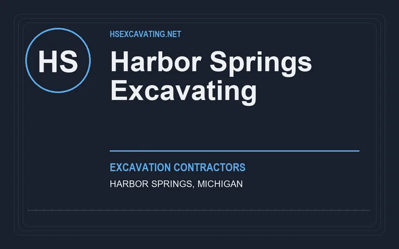 Harbor Springs Excavating in Harbor Springs, Michigan