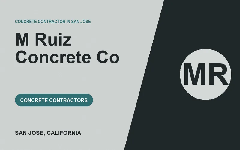 M Ruiz Concrete Co in San Jose, California