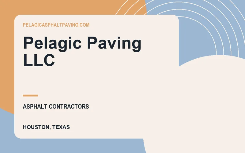 Pelagic Paving LLC in Houston, Texas