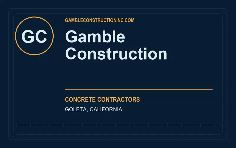 Gamble Construction in Goleta, California