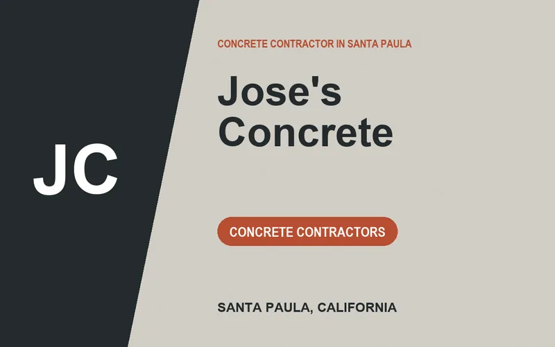 Jose's Concrete in Santa Paula, California