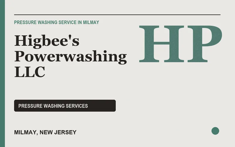 Higbee's Powerwashing LLC in Milmay, New Jersey