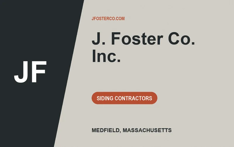 J. Foster Co. Inc. in Medfield, Massachusetts