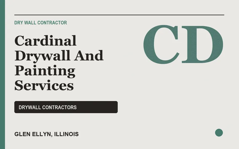 Cardinal Drywall And Painting Services in Glen Ellyn, Illinois