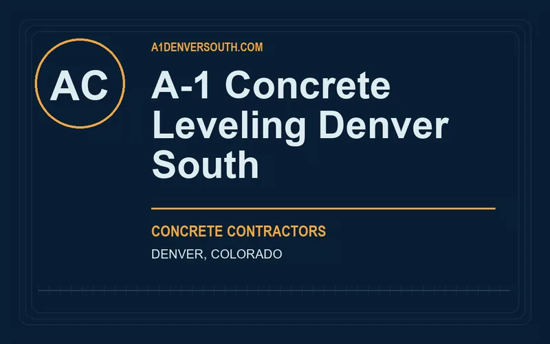 A-1 Concrete Leveling Denver South in Denver, Colorado