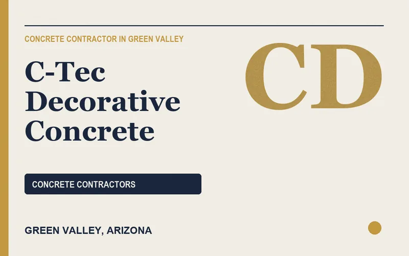 C-Tec Decorative Concrete in Green Valley, Arizona