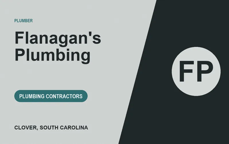 Flanagan's Plumbing in Clover, South Carolina