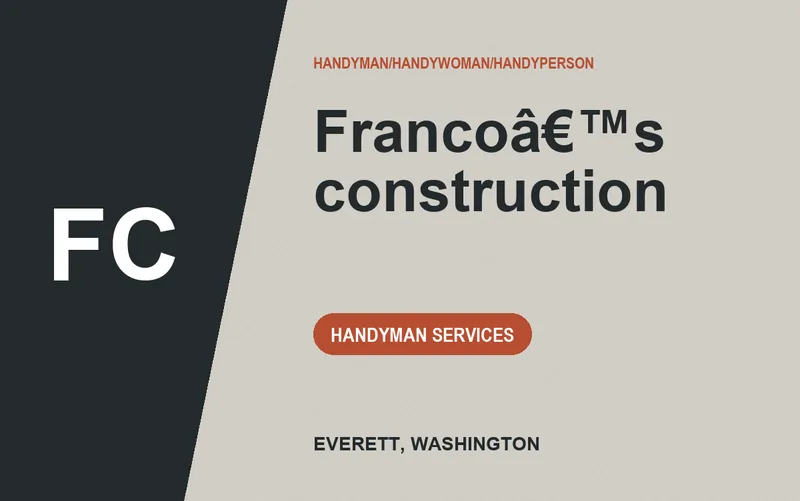 Francoâ€™s construction in Everett, Washington