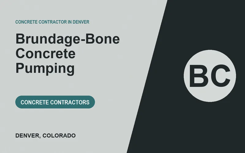 Brundage-Bone Concrete Pumping in Denver, Colorado