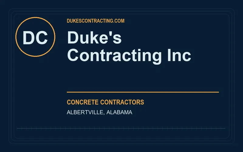 Duke's Contracting Inc in Albertville, Alabama