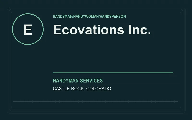 Ecovations Inc. in Castle Rock, Colorado