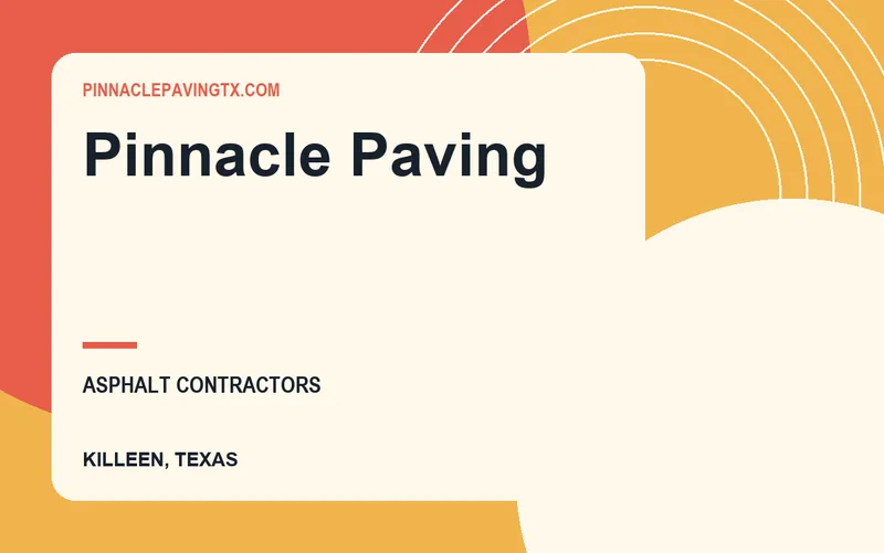 Pinnacle Paving in Killeen, Texas