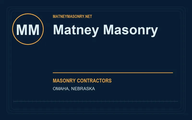 Matney Masonry in Omaha, Nebraska
