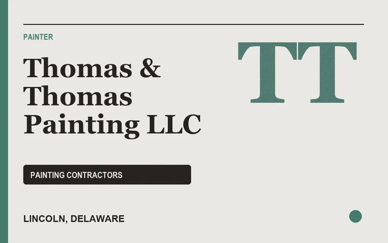 Thomas & Thomas Painting llc in Lincoln, Delaware