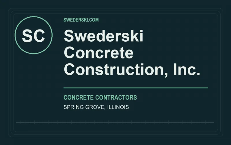 Swederski Concrete Construction, Inc. in Spring Grove, Illinois