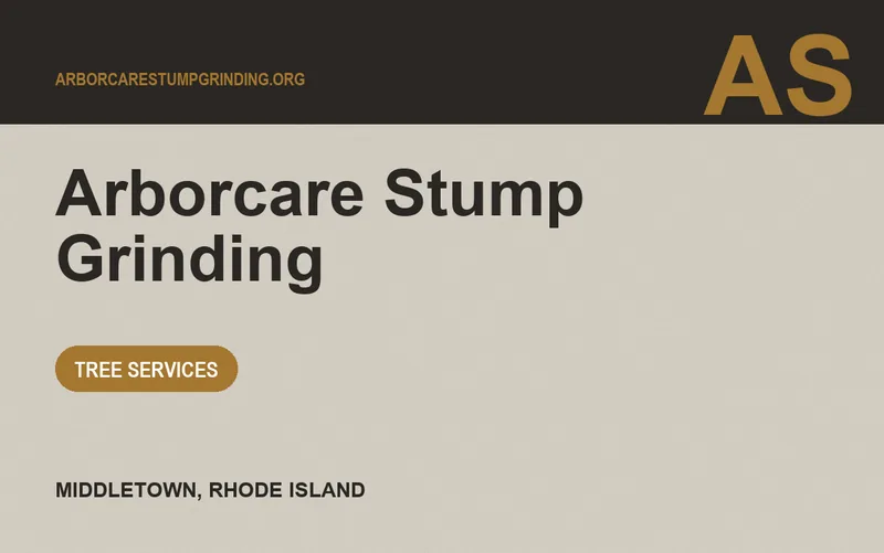 Arborcare Stump Grinding in Middletown, Rhode Island