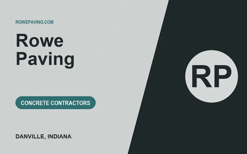 Rowe Paving in Danville, Indiana