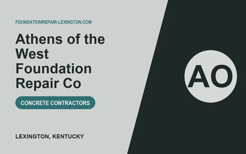 Athens of the West Foundation Repair Co in Lexington, Kentucky