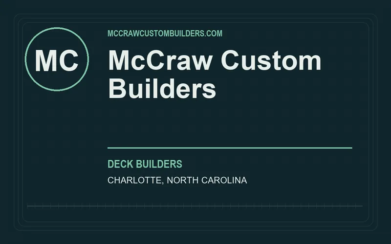 McCraw Custom Builders in Charlotte, North Carolina