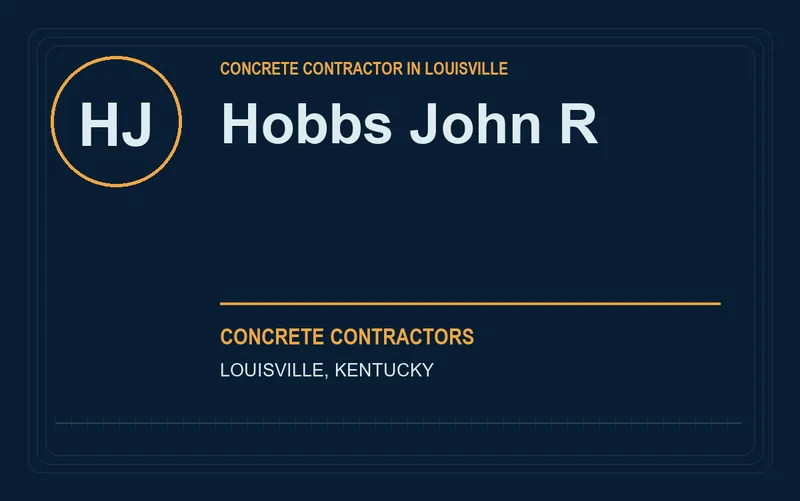 Hobbs John R in Louisville, Kentucky