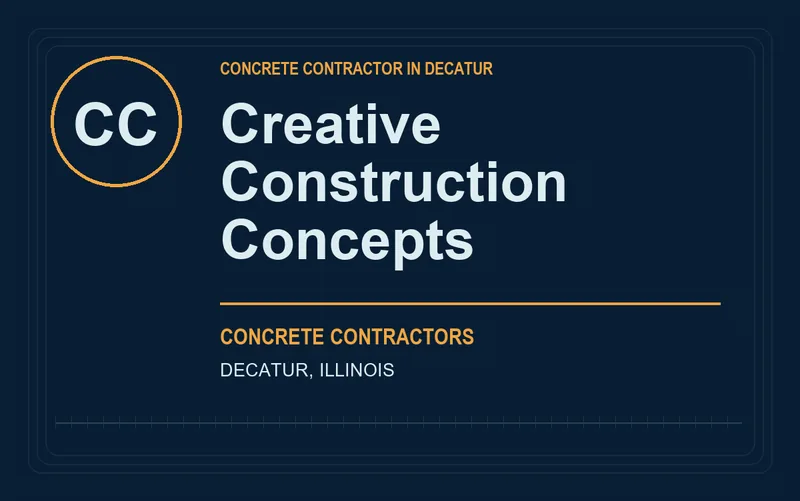 Creative Construction Concepts in Decatur, Illinois