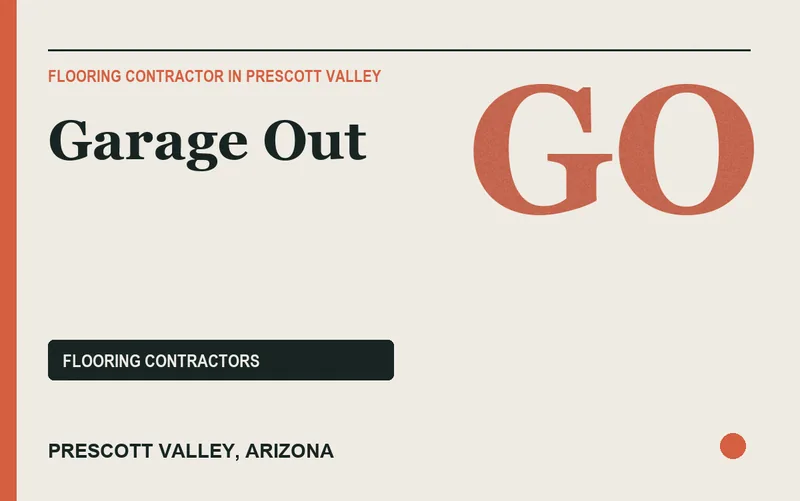 Garage Out in Prescott Valley, Arizona