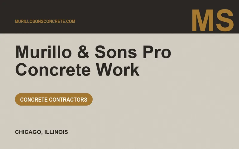 Murillo & Sons Pro Concrete Work in Chicago, Illinois