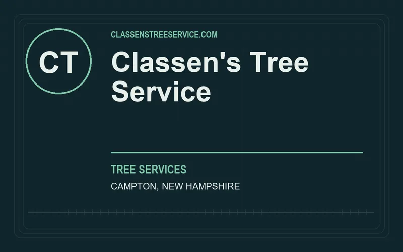 Classen's Tree Service in Campton, New Hampshire