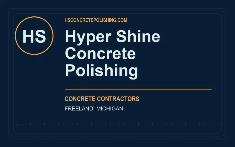Hyper Shine Concrete Polishing in Freeland, Michigan