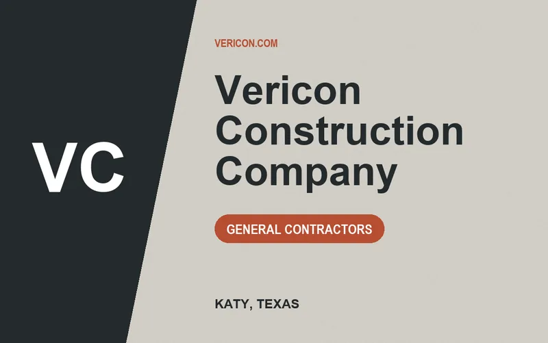 Vericon Construction Company in Katy, Texas