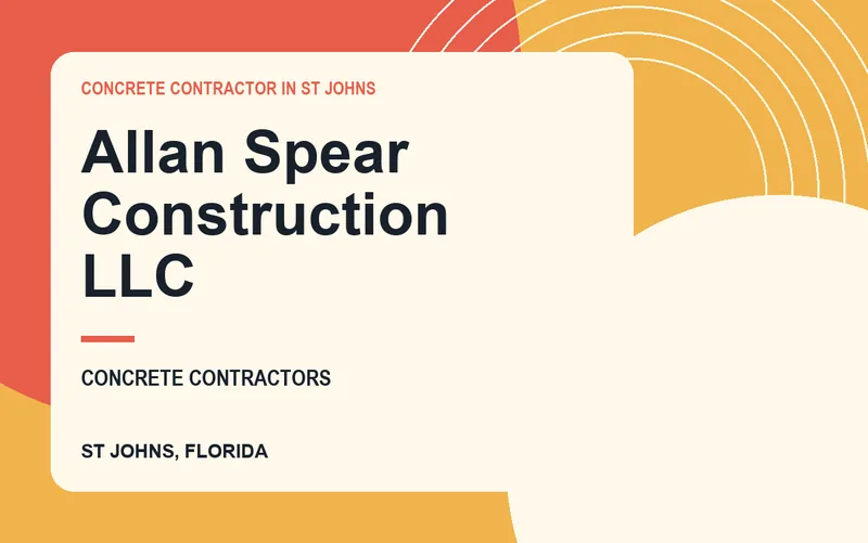 Allan Spear Construction LLC in St Johns, Florida