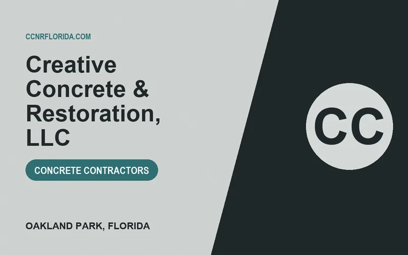 Creative Concrete & Restoration, LLC in Oakland Park, Florida