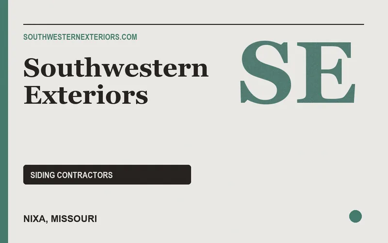 Southwestern Exteriors in Nixa, Missouri