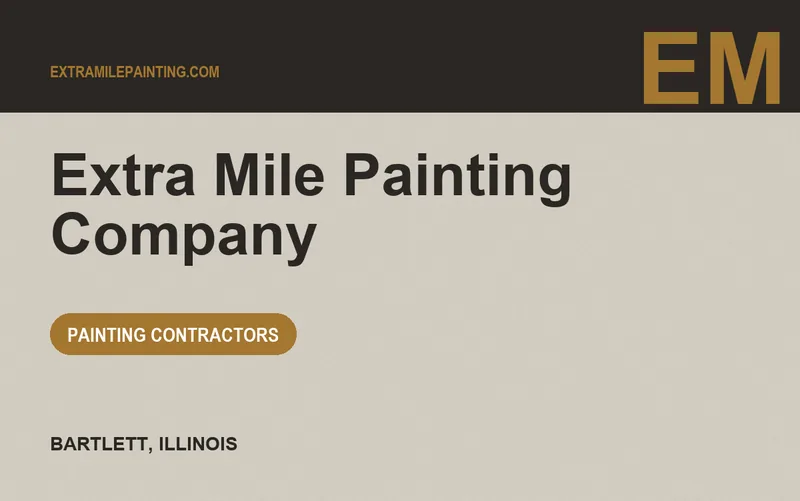 Extra Mile Painting Company in Bartlett, Illinois