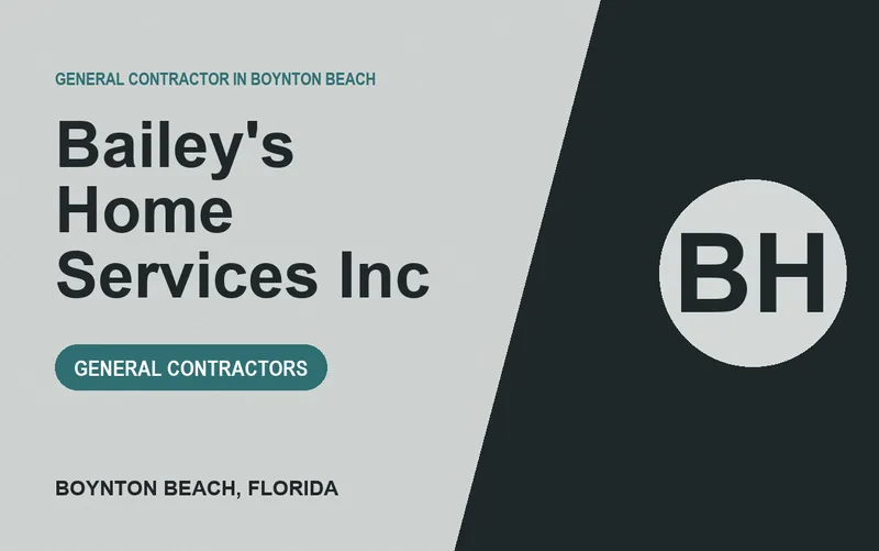 Bailey's Home Services Inc in Boynton Beach, Florida