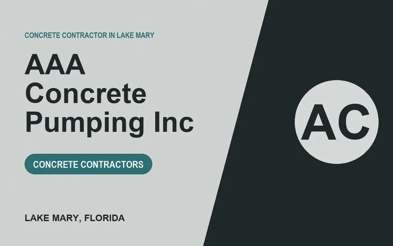 AAA Concrete Pumping Inc in Lake Mary, Florida