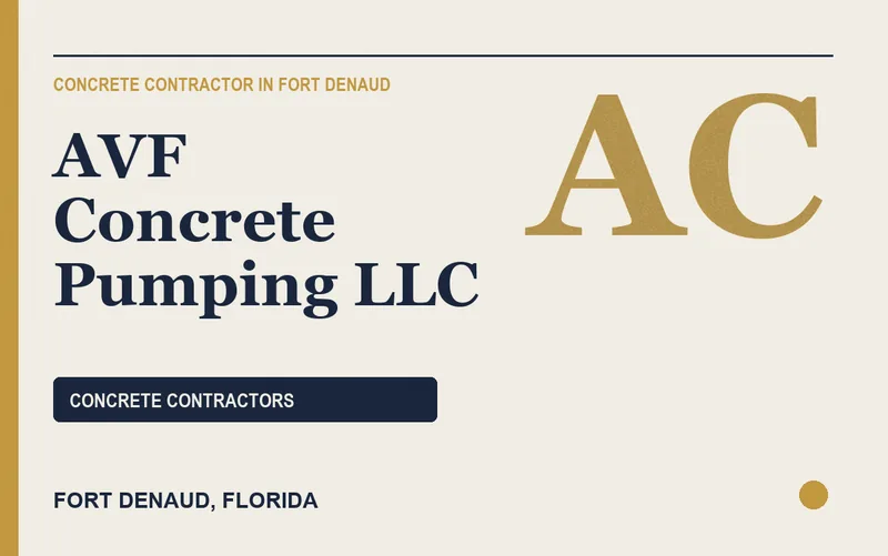 AVF Concrete Pumping LLC in Fort Denaud, Florida