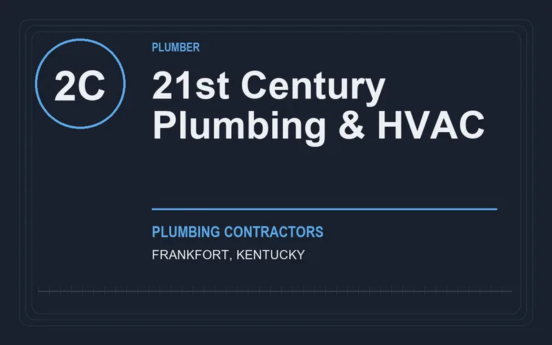 21st Century Plumbing & HVAC in Frankfort, Kentucky