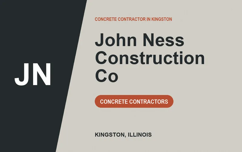 John Ness Construction Co in Kingston, Illinois
