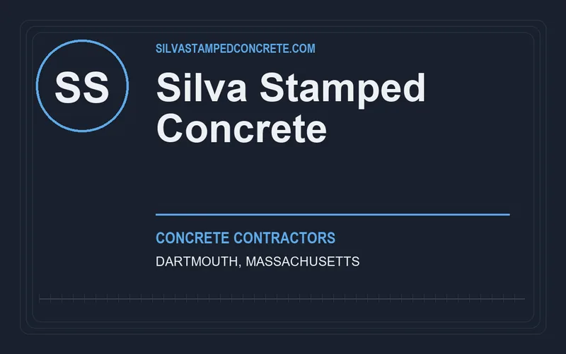Silva Stamped Concrete in Dartmouth, Massachusetts