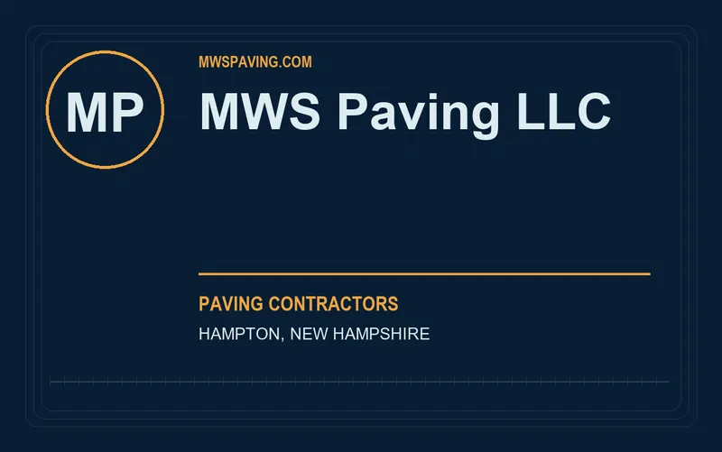 MWS Paving LLC in Hampton, New Hampshire