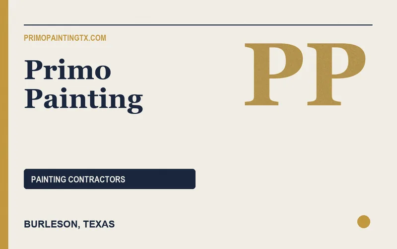 Primo Painting in Burleson, Texas