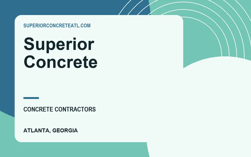 Superior Concrete in Atlanta, Georgia