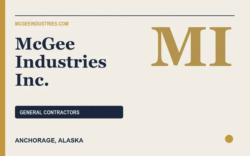 McGee Industries Inc. in Anchorage, Alaska