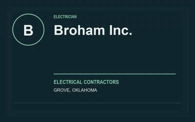 Broham Inc. in Grove, Oklahoma